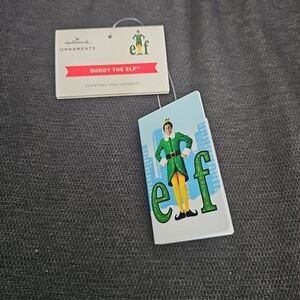NWT Buddy The Elf VHS Hallmark Christmas Tree Ornament